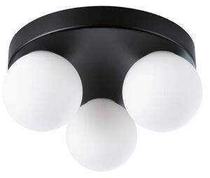 Paulmann - Gove 3 Stropné Lampa IP44 Dim. Matt Čierna/Satin