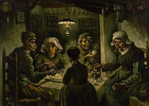 Vincent van Gogh - Umelecká tlač The Potato Eaters, 1885, (40 x 30 cm)