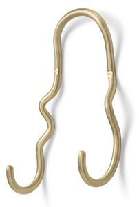 Ferm LIVING - Curvature Háčik na kabát Double Brass