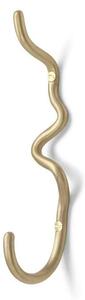 Ferm LIVING - Curvature Háčik na kabát Brass