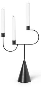 Ferm LIVING - Avant Candelabra Black