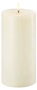 Uyuni - Pillar Candle LED Ivory 10,1 x 20 cm Lighting