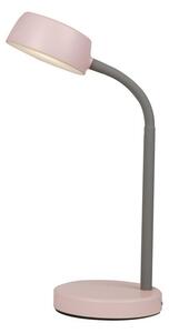 Rabalux LED stolná lampa Berry 4,5W/350lm/4000K/IP20 - ohybné rameno, ružová