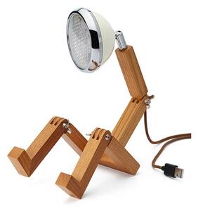 Unknown - Mr. Wattson Stolová Lampa Mini Ash/Vintage White Piffany Copenhagen