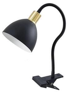 Lindby - Genora Lampa so Štipcom Black