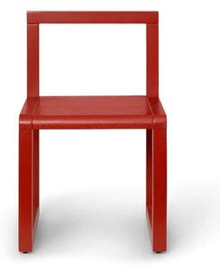 Ferm LIVING - Little Architect Stolička Poppy Red