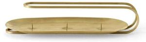Audo Copenhagen - Clip Držiak na Sviečku Stôl 3-Arm H5 Brass