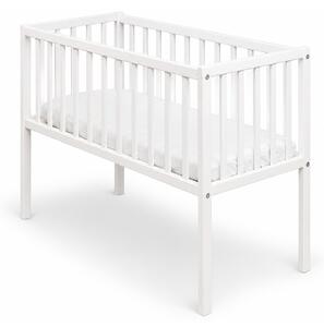 Detská postieľka Crib Side 90x40 - biela