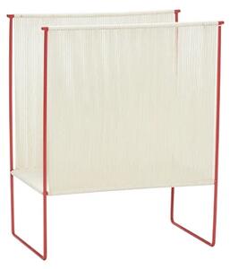 Hübsch - String Magazine Holde Red/White