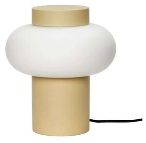 Hübsch - Camp Stolová Lampa H25 Opal/Yellow