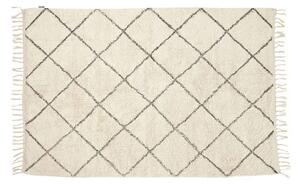 Hübsch - Rhomb Koberec 120x180 Off-White
