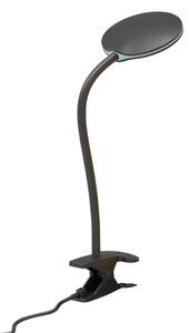 Halo Design - Fix LED Lampa so Štipcom Black