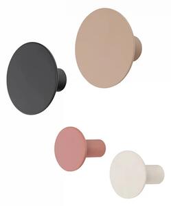 Blomus - Ponto Háčik na kabát Set of 4 Moonbeam/Viacfarebná