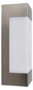 Lindby - Severina LED Vonkajšie Nástenné Svietidlo Stainless Steel/White