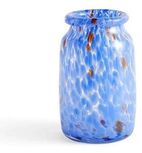 HAY - Splash Vase Roll Neck Medium Blue
