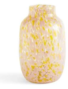 HAY - Splash Vase Round Large Light Pink/Yellow