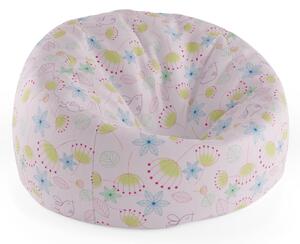 Sablio Sedací vak Cocoon Barevné obrázky - 75 x 45 x 35 cm