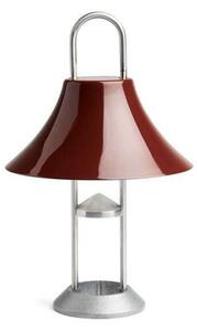 HAY - Mousqueton Portable Stolová Lampa Iron Red