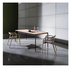 SLIM rectangular stôl - 120x80cm , Lakované farebné sklo
