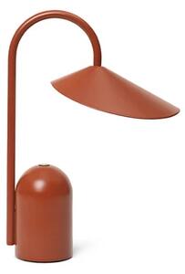 Ferm LIVING - Arum Prenosné Stolová Lampa IP44 Oxide Red