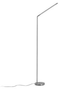 Lindby - Jabbo LED Stojaca Lampa Nickel