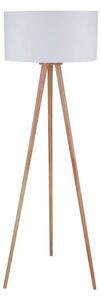 Lindby - Charlia Stojaca Lampa White/Wood