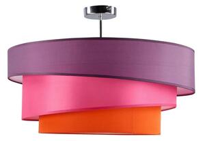 Lindby - Melia Stropné Lampa Violet/Pink/Orange/Chrome