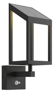 Lucande - Timeo LED Solárne Články Nástenné Svietidlo Graphite