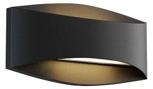Lindby - Evric LED Vonkajšie Nástenné Svietidlo L25,4 Black