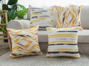 XPOSE® Set obliečok na vankúš LIMA 43x43 cm - 4ks