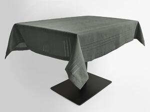 XPOSE® Obrus STRIPE - tmavo sivý 140x180 cm