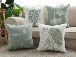 XPOSE® Set obliečok na vankúš GARDENA 43x43 cm - 4ks
