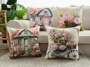 XPOSE® Set obliečok na vankúš ROMANSA 43x43 cm 4ks