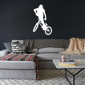 Sablio Samolepka na stenu: BMX freestyle 3 - 37x60 cm