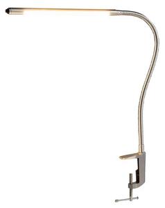 Lindby - Lionard LED Lampa so Štipcom Nickel