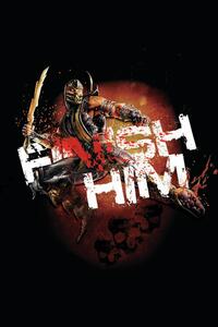 Umelecká tlač Mortal Kombat - Finish him, (26.7 x 40 cm)