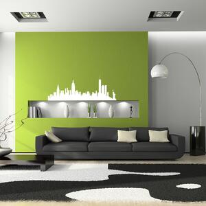 Sablio Samolepka na stenu: Panorama New York 2 - 60x23 cm