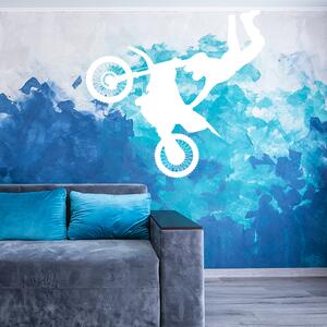 Sablio Samolepka na stenu: Motocross 2 - 60x56 cm