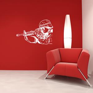 Sablio Samolepka na stenu: Sniper - 60x40