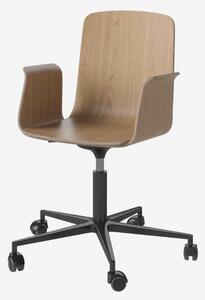 Palm kancelárska stolička s lakťovou opierkou a kolieskami