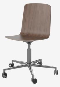 Palm kancelárska stolička s kolieskami - Orech