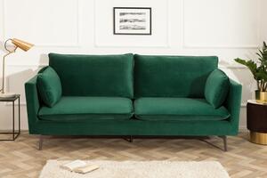 Sofa Famous 210cm zelená zamat