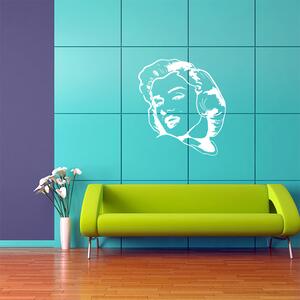 Sablio Samolepka na stenu: Marylin Monroe - 53x60 cm