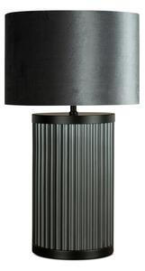 Dekorstudio Stolová lampa NOLA ⌀33x50cm - oceľovosivá