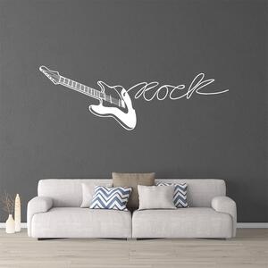 Sablio Samolepka na stenu: Gitara - 60x23 cm