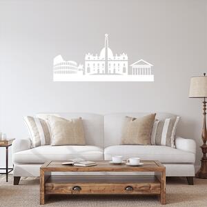Sablio Samolepka na stenu: Panorama Řím - 60x28 cm