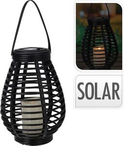 PROGARDEN Solárna lampa 26 cm čierna KO-CX2000250