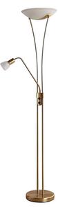 Lindby - Felicia Stojaca Lampa Brass/White