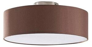Lindby - Sebatin Stropné Lampa Ø40 Brown/White/Nickel