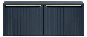 Kúpeľňová skrinka s doskou SANTA FE Blue D120/1 | 120 cm